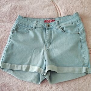 Wax Jean Light Blue Women's Jean Shorts